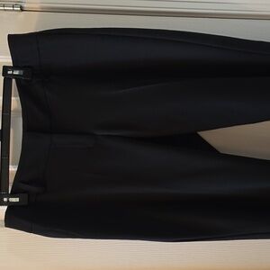 WORTHINGTON BRAND WOMEN'S CURVY FIT BLACK DRESS PANTS SIZE 12 SHORT